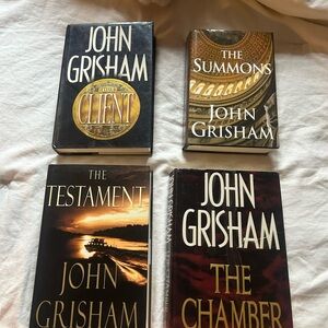 John Grisham Hardcover Book bundle